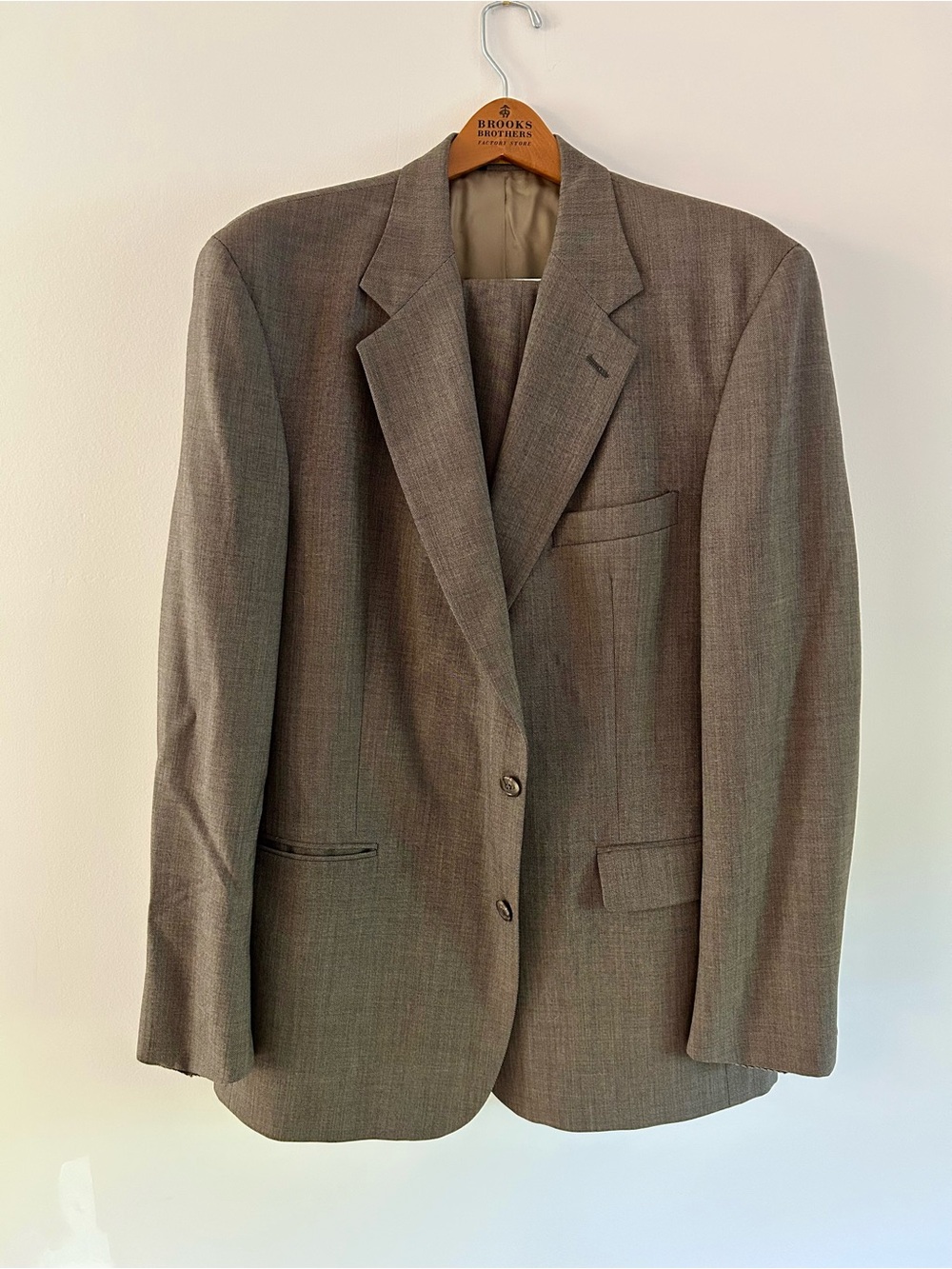 Brooks Brothers Vintage Brown Suit Jacket and Pants